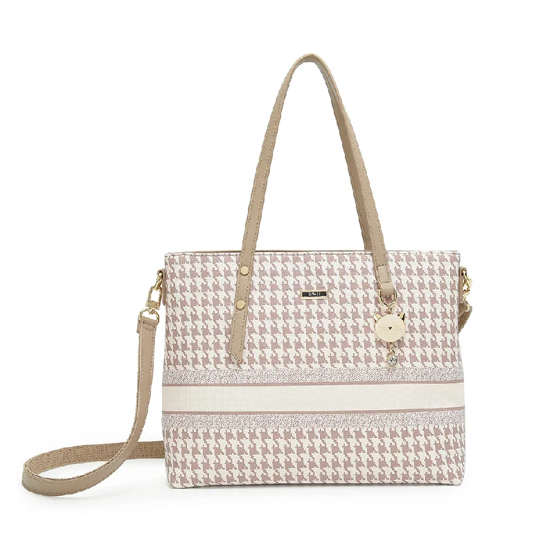 Best Deals Of The Season En-ji Suju Totebag - Almond Stylish Totes, Special Discounts