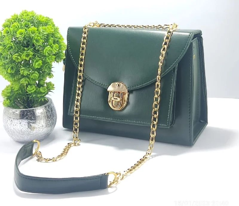 Hot Trends Glory Green Shoulder Bag Designer-Inspired Bags, Best Prices