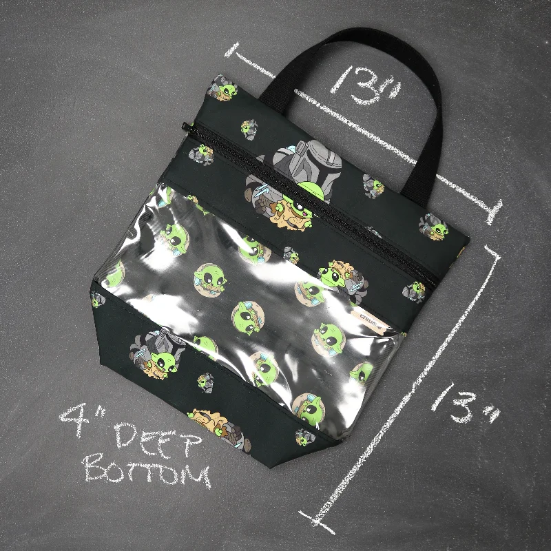 Exclusive Discounts View Ewe Project Tote Bag in Mandalorian Sheeple Handbag Deals You'll Love