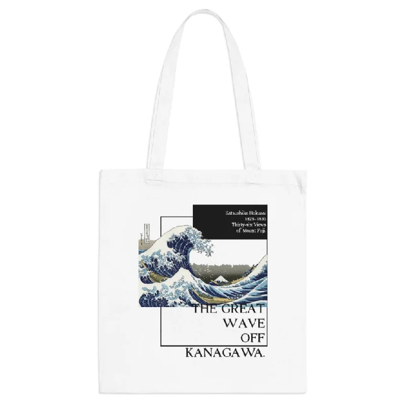 Ends Soon The Great Wave Off Kanagawa - Tote Bag Chic Shoulder Bags At Promotional Rates