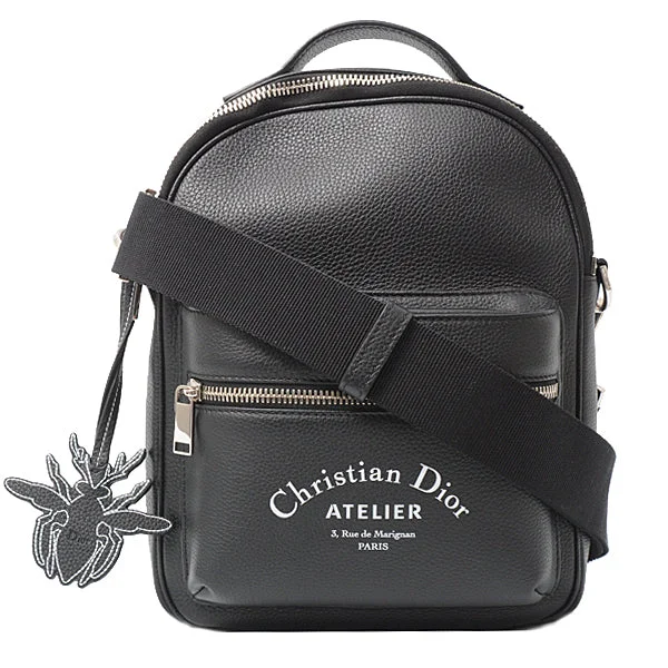 Limited Time Offer Christian Dior Men's Atelier 2WAY Shoulder Bag Black Designer-Inspired Bags At Reduced Prices Limited Time Offer Christian Dior Men's Atelier 2WAY Shoulder Bag Black Designer-Inspired Bags At Reduced Prices
