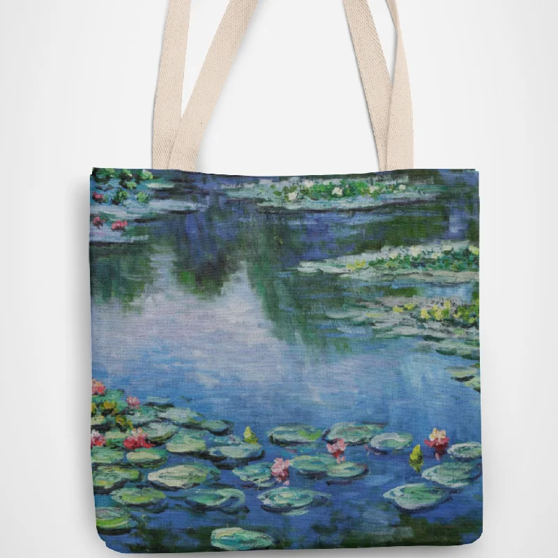 Absurdly Cheap Sale Monet Water Liles - All over tote bag Elevate Your Style With Our Handbag Sale