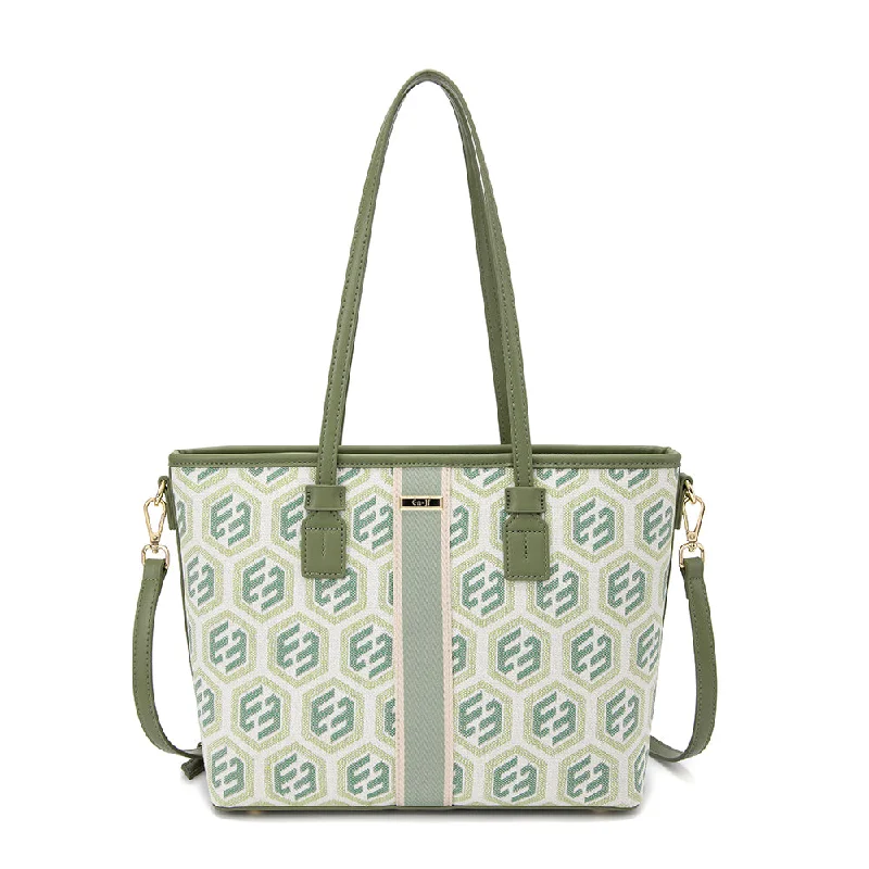 Fashionista Sale En-ji Sihyeon Totebag - Olive Elegant Purses At Clearance Prices