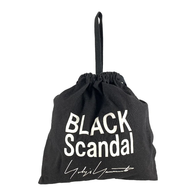 BLACK Scandal Yohji Yamamoto/Backpack/Black/Cotton/