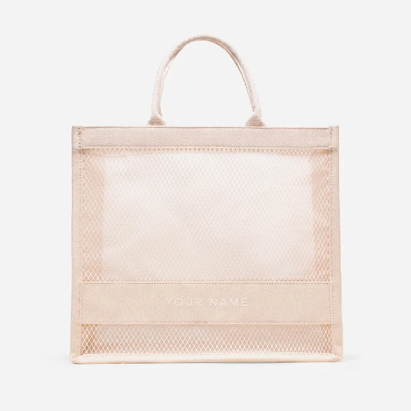 Alyssa Large Mesh Tote