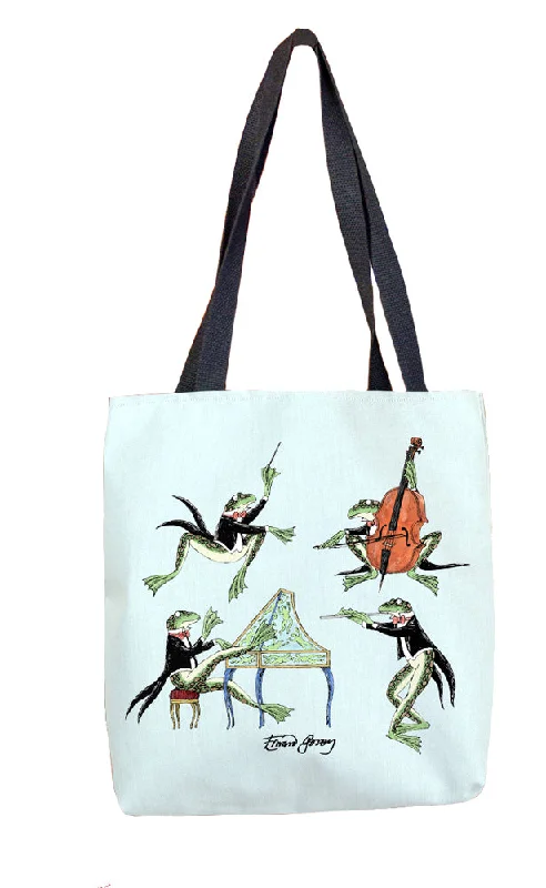 Symphony Frogs Tote Bag