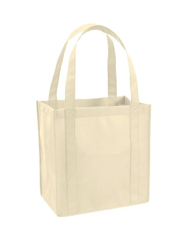 Non-Woven Gusset Tote Bag W/ Bottom Insert GN45