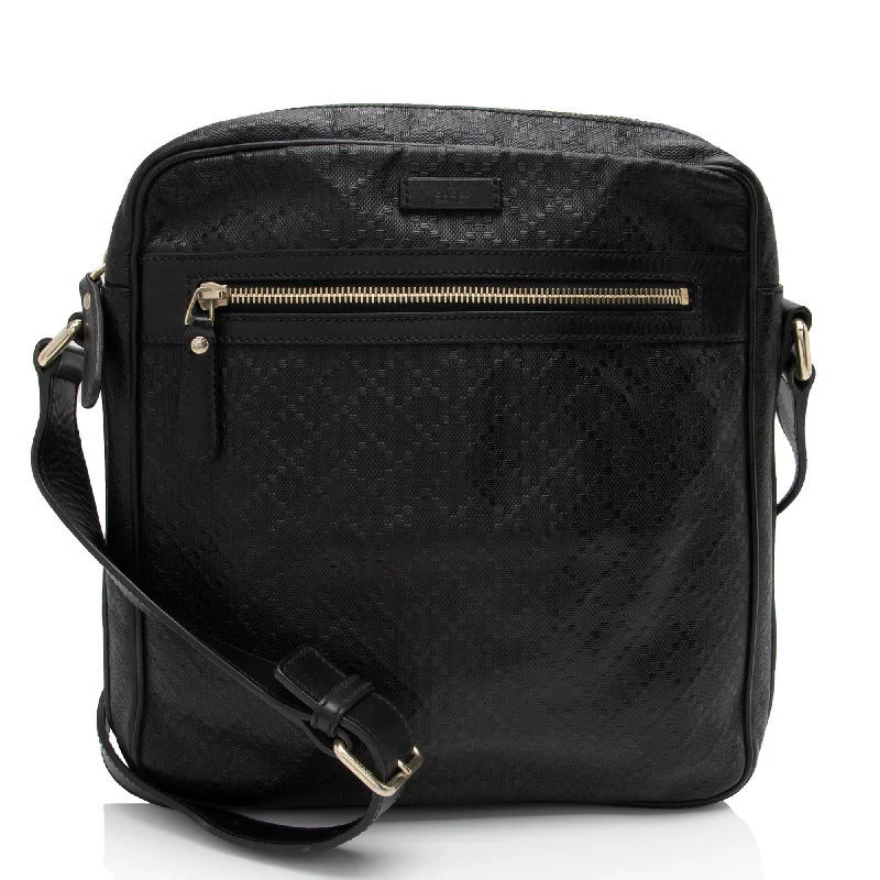 Gucci Diamante Leather Medium Messenger (SHF-2za6Yp)