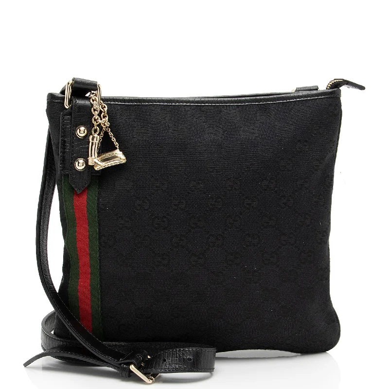 Gucci GG Canvas Jolicoeur Messenger (SHF-mgQylD)