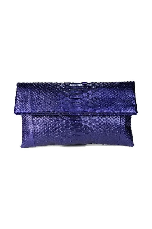 Mandalay Amethyst Foldover Clutch