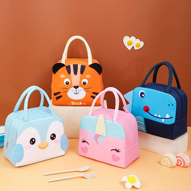 3D Cartoon Animal Lunch Bag