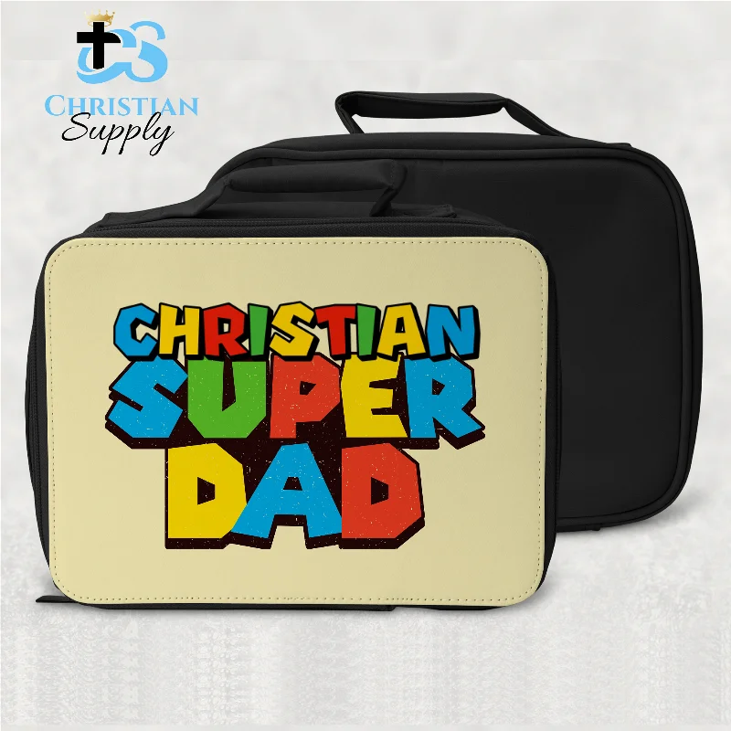 Christian Super Dad Lunch Bag