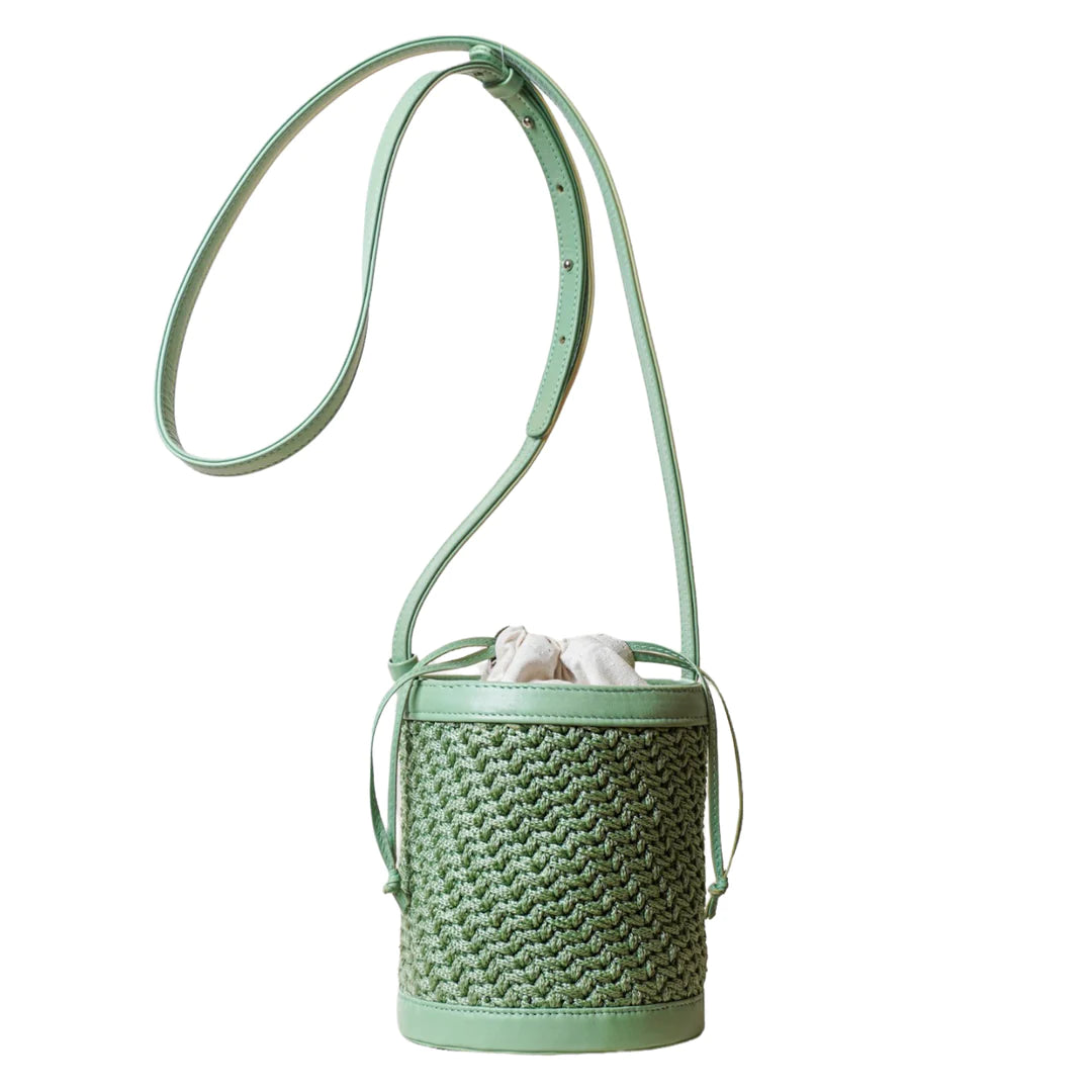 XIMENA BUCKET BAG SAGE