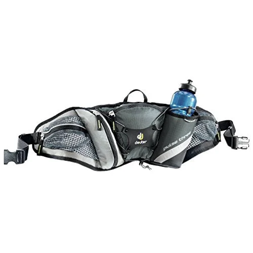 Deuter Erwachsene Fahrradtasche Pulse Three Hüfttasche granite-black High-End Bags, Low-End Prices