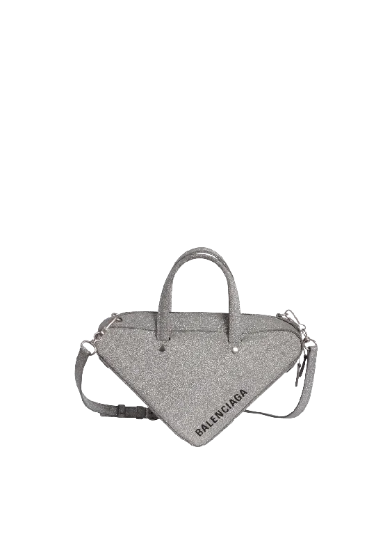 GLITTER TRIANGLE DUFFLE BAG