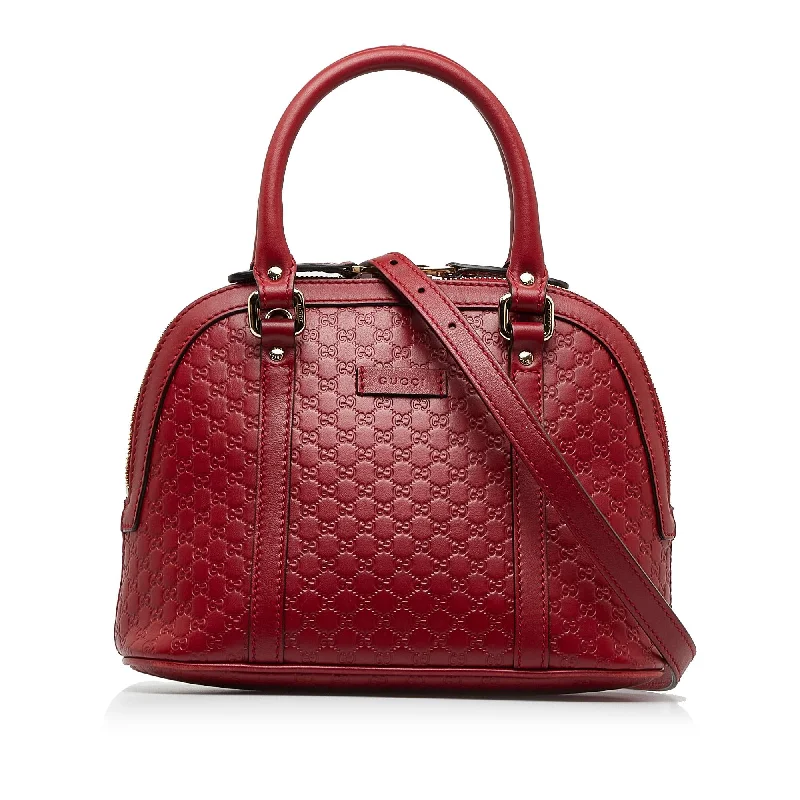 Gucci Mini Microguccissima Dome Satchel (SHG-wWUzJF)