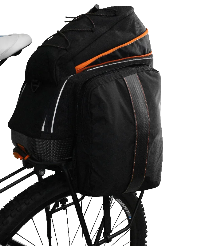 IBERA Bike Commuter Bag & Touring Carrier | IB-BA14-RA15