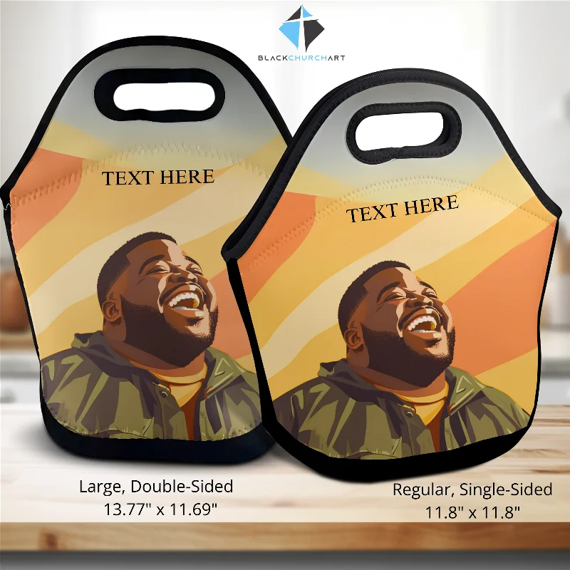 Joyful Man 2 Lunch Bag