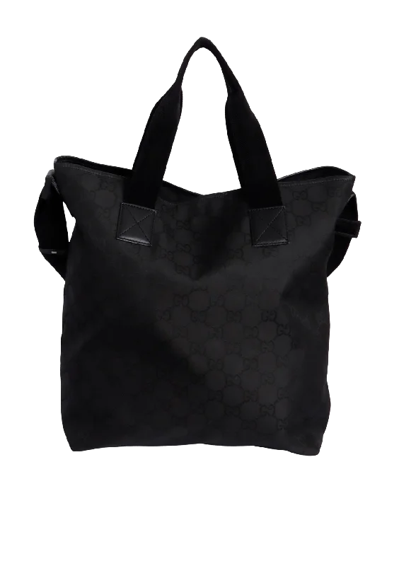 LARGE GG CANVAS TOTE  BAG