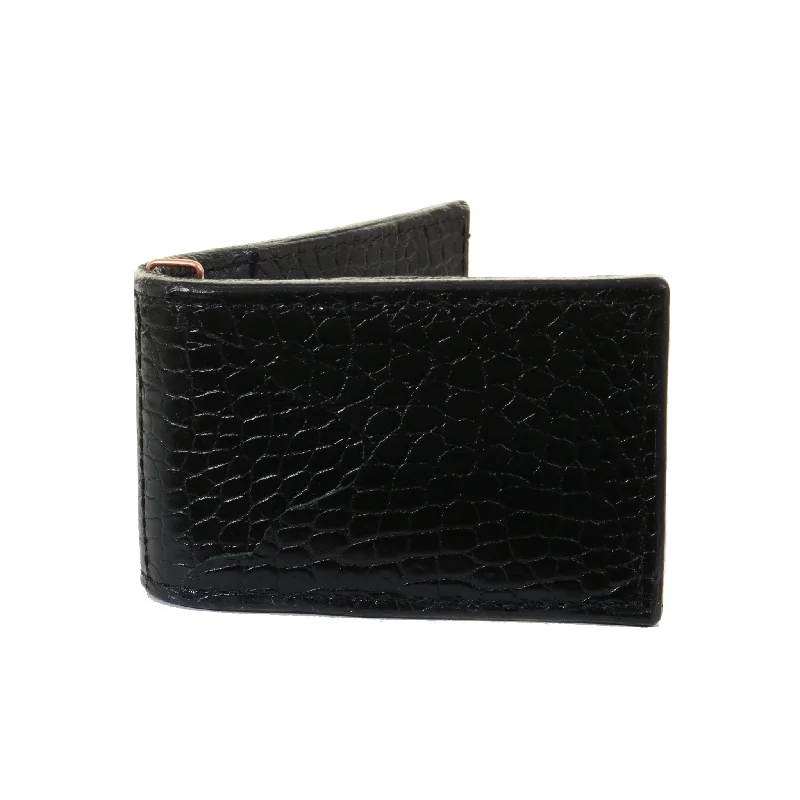 MC174- Black Mini Africana Money Clip