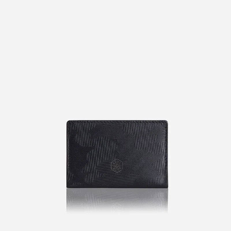 Money Clip Card Holder, Black Camo