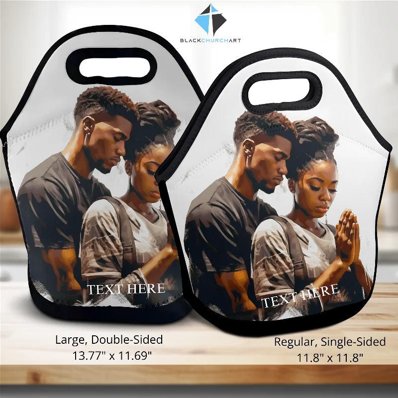 Praying Couple Lunch Bag