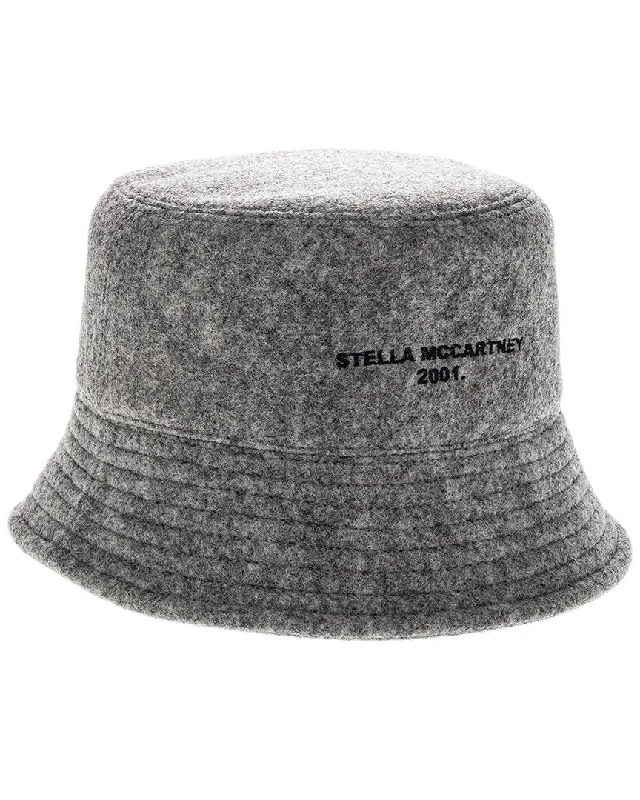 Stella McCartney Logo Bucket Polyester Hat