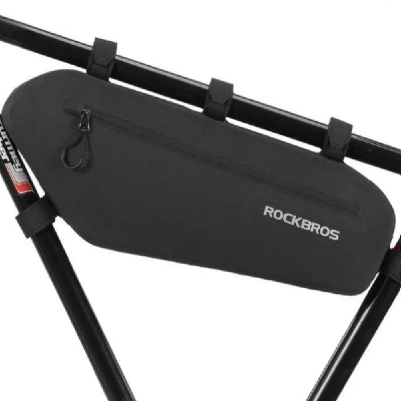 Top Tube Front Frame Bike Bag Black/Grey