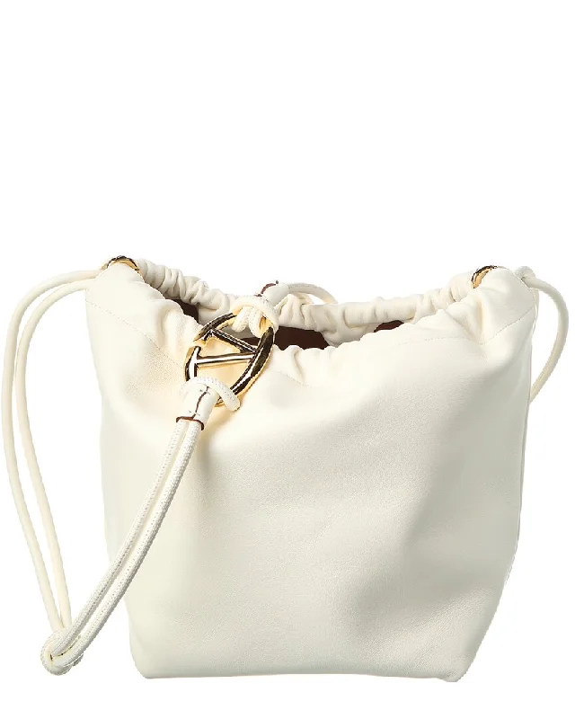 Valentino Sac VLogo Pouf Leather Bag