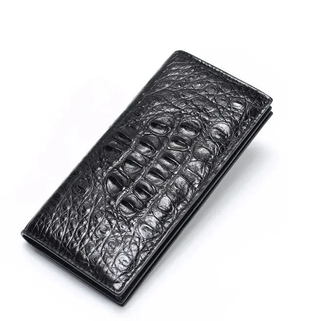 Crocodile back black