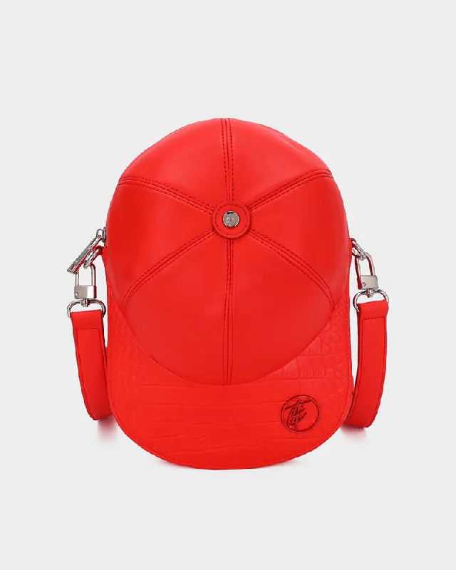 Baseball Cap Design Bag in Red