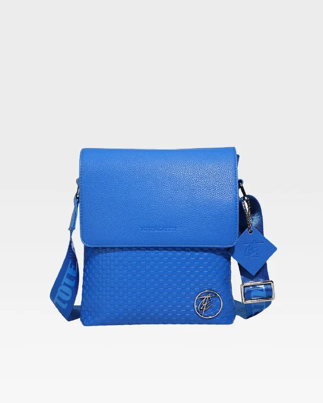 Bodega Crossbody Messenger Bag in Blue