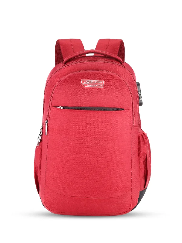 Lavie Sport Graphene 32L Laptop Backpack For Men & Women Red