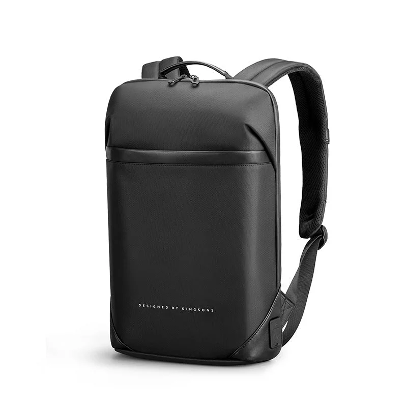 Men Black 15.6 inch Ultralight Laptop Work Backpack