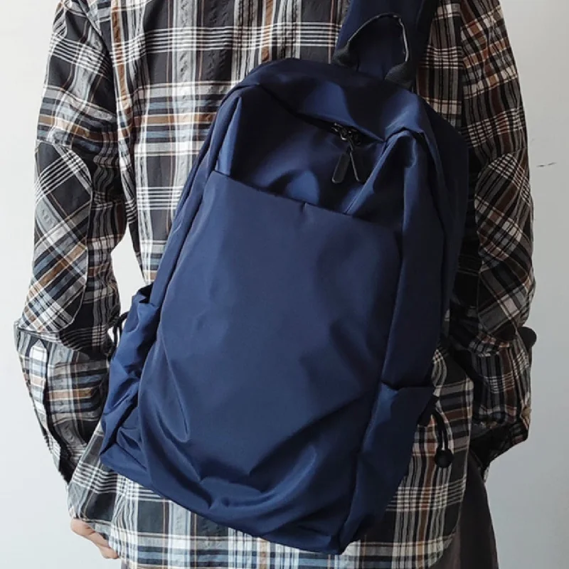 Nylon Navy Large Sling Bag For Men Sling Bag For Big Men Mens Large Sling Bag